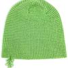 OTHER-worldly Drop Flower Beads Beanie [Green]