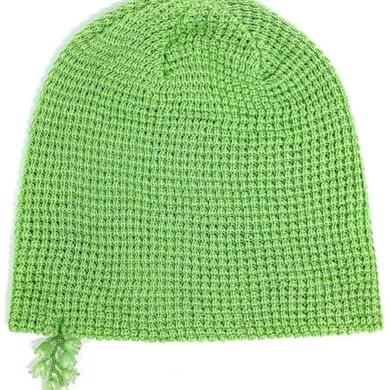 

ИНОМИРНЫЙ капля Цветок Бусины Шапочка [Зеленый] FREE