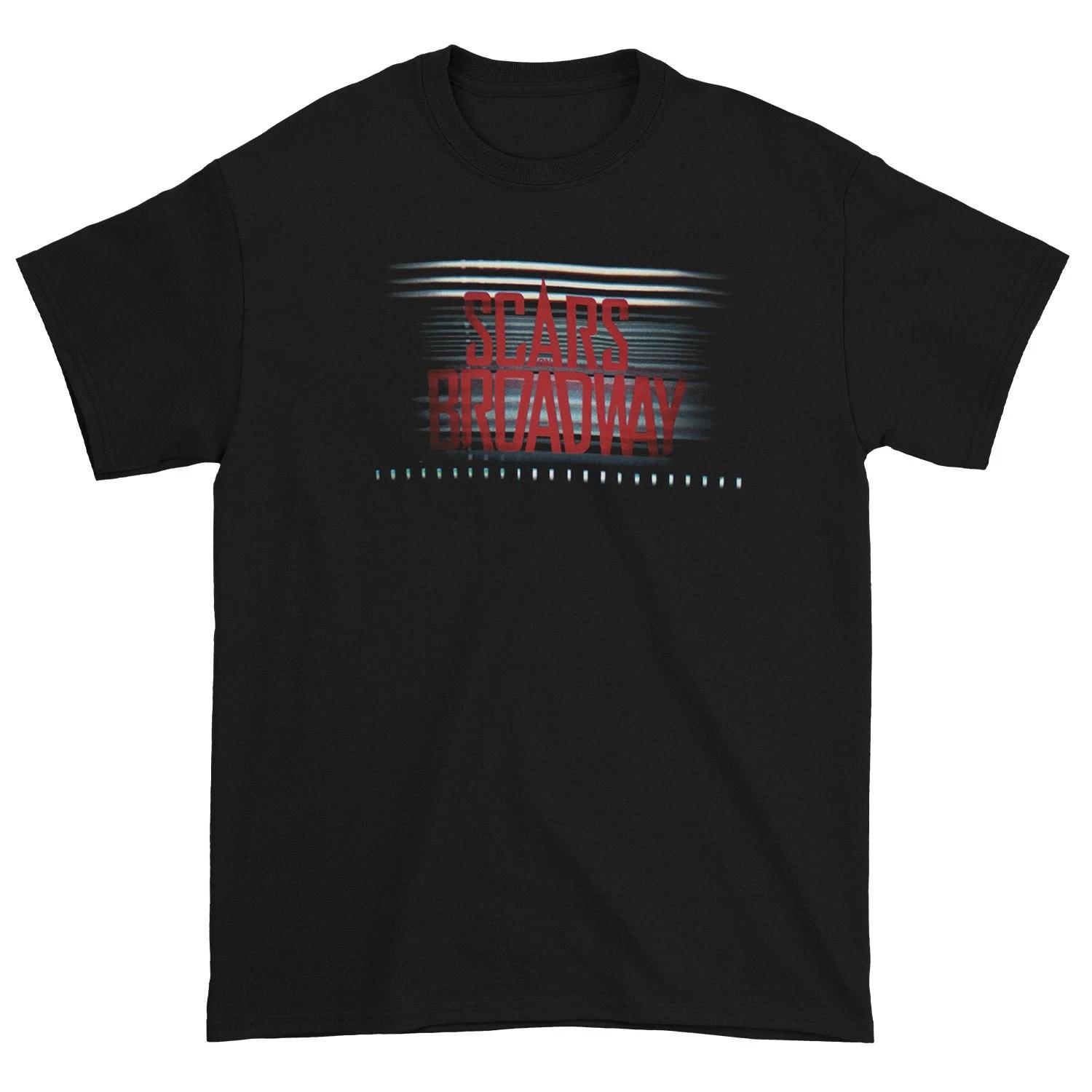 Men s Scars On Broadway Logo T-shirt Small Black XXL