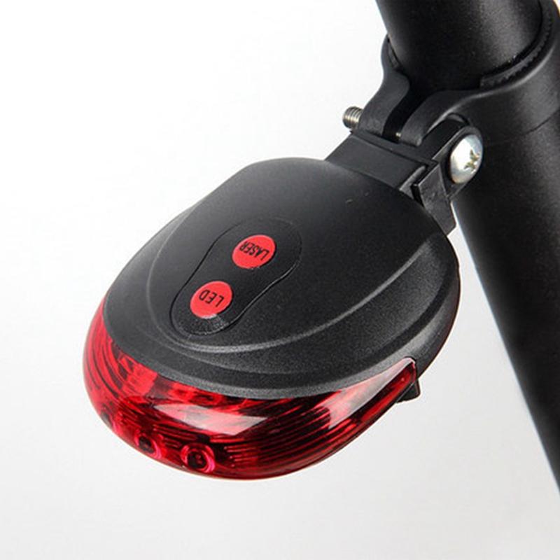 2 Laser+5 LED Heck Fahrrad Fahrrad Rücklicht Beam Sicherheits Warnung Rot Lampe 2 Laser+5 LED Heck Fahrrad Fahrrad Rücklicht Beam Sicherheits Warnung Rot Lampe