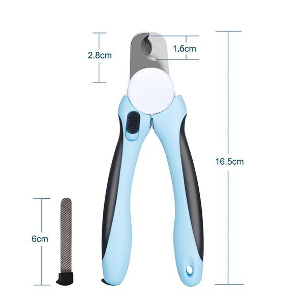 Pet Cat Dog Nail Clippers Large Breeds and Trimmer with Safety Guard to Avoid Over-Cutting