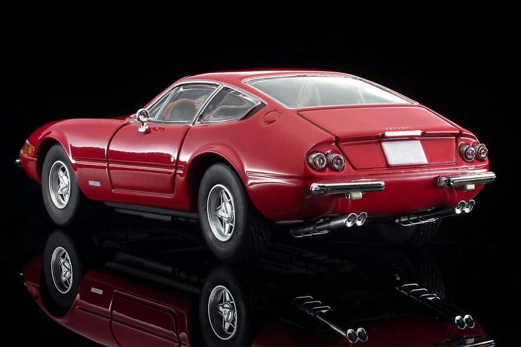 TOMYTEC Tomica Limited Vintage TLV Ferrari 365 GTB4 Rouge Modèle Fini 302148 1/64