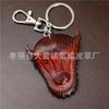 The First Layer Of Cowhide Creative Handmade Calf Pendant Bag Pendant Car Keychain Twelve Zodiac Cow Small Gifts