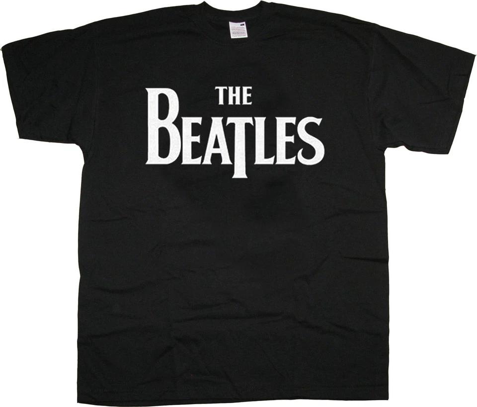 

The Beatles Logo Paul McCartney John Lennon Official Tee T-Shirt Mens XL