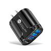 UKCA Certified 36W Fast Charger with PD+QC3.0, 2.4A, and 3 USB Ports for European/UK