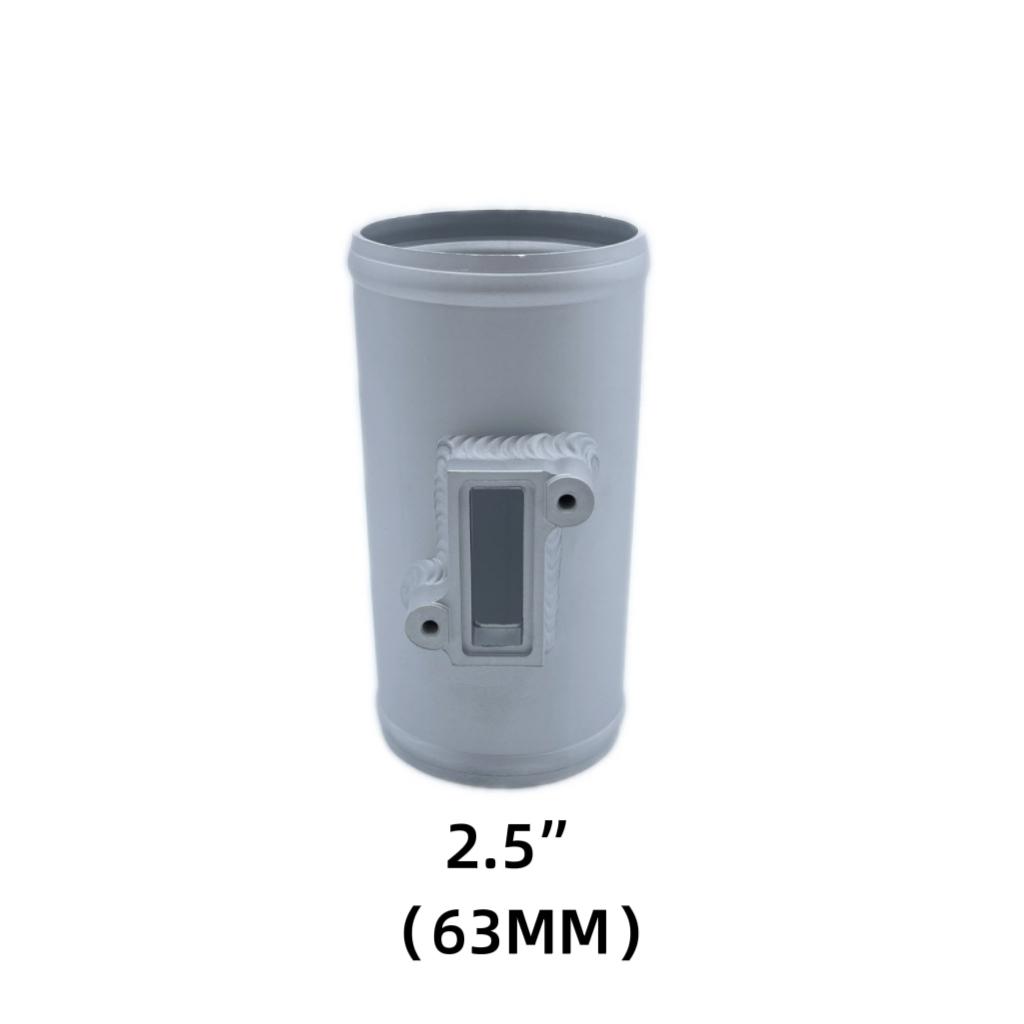 Adattatore Sensore Flusso Aria 76mm /63mm Base di Montaggio Misuratore Aria Adattatore Flusso Aria per Nissan Per Honda Per Ford 3 pollici /2.5 pollici MAF