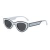 New Arrival Square Cat Eye Sunglasses Women Oval Vintage Brand Elliptic Sun Glasses for Female Shades Male Eyewear Sunglasses