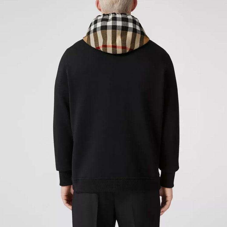 Burberry Check Kapuze Baumwoll Hoodie 80581171