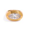 Yori High Quality Shiny Oval White Cubic Zirconia 2025 Statement Daily Exquisite Cast Jewelry Gift for Holiday Bijoux New