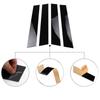 4Pcs Car Central Middle Column PC Window Trims Decoration B C Pillar Strip Car Good For VW Golf MK7 2013-2020
