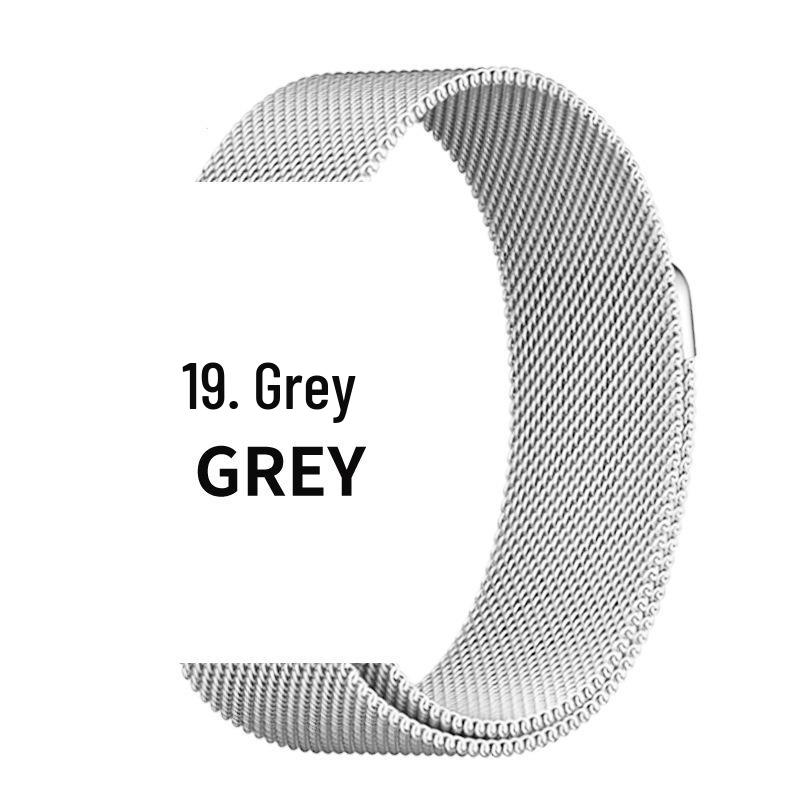 Compatible Stainless Steel Milanese Magnetic Band for Apple Watch Series 1-9 & SE.