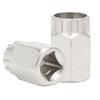 2 pcs Bicycle Socket Cyclone Flywheel Disassembly Tool Cassette Sprocket Remover Toolsfor cassette flywheel