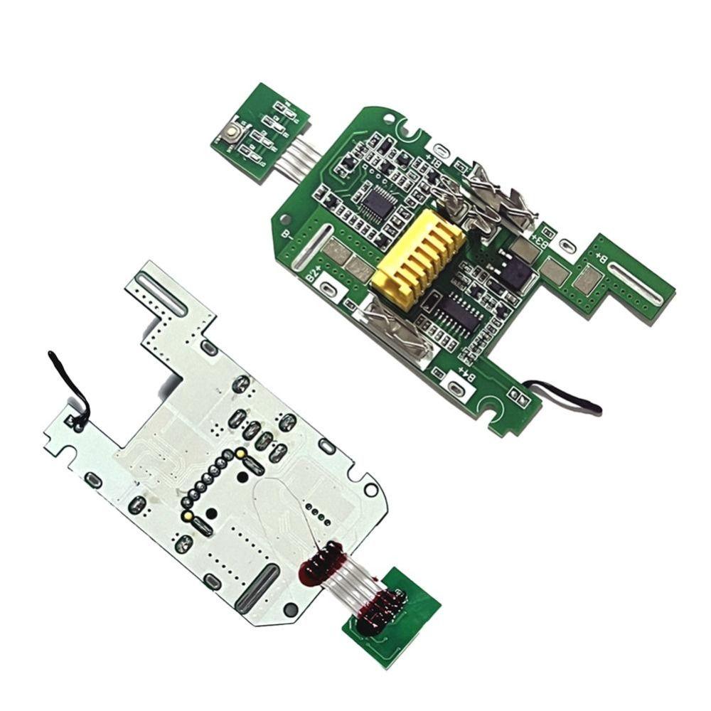 18V Lithium Battery Charging Board PCB Circuit Board Electronic Components Horizontal Lamp Protection Board for Makita