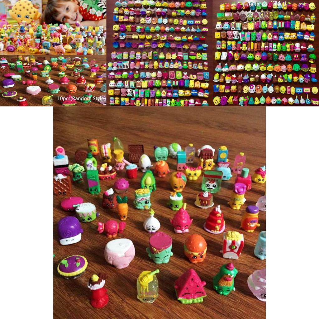 Various Styles Shopkins Season 2-5 Mini Toys Perfect For Kids Playing And Studying