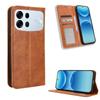 Flip Covers For OPPO A7 Pro Max 5G / OPPO F35 Pro 5G Leather Case [Flip Vintage Leather] Shockproof Durable Retro Phone Case