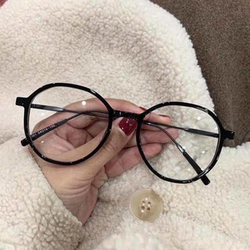 Klassischer runder Rahmen Damen Herren Klassische Kurzsichtbrille Studenten Digitales Gerät Korrektionslinse Brille -10 15 20 25 30 35 40