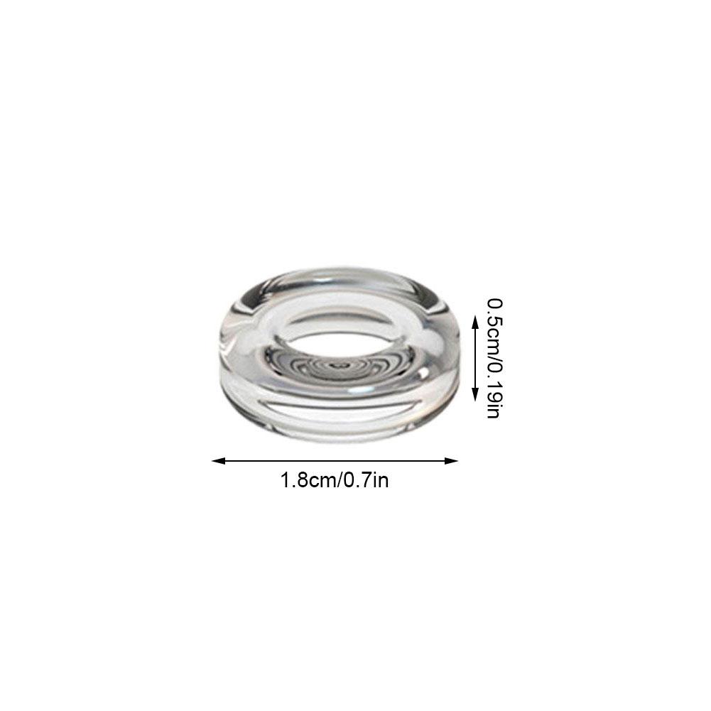 For PlayStation Portal Rocker Cap Liquid Silicone Transparent Game Controller Cover Stick Thumb Grip Rocker Caps for PS5 PS4