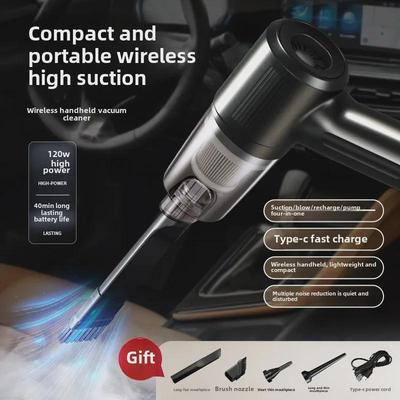 Multifunktionaler kabelloser Handstaubsauger fürs Auto: Hochleistungs-Saug- und Blas-All-in-One-Mini-Reiniger
