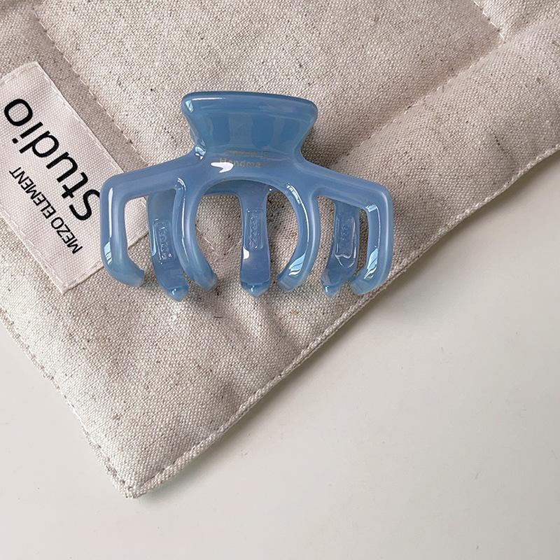 Ins Clip per Capelli a Pinza di Squalo Jelly Acido Acetico Spesso Retrò Taglia Media 6,5 cm Accessori per Capelli di Lusso Premium