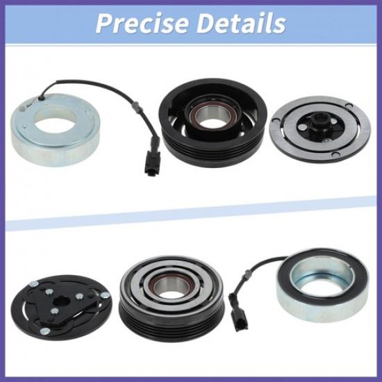 Air Conditioner AC Compressor Clutch Set For Subaru Forester Impreza WRX STI