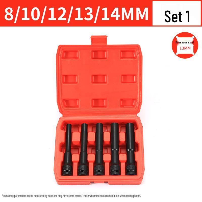 Ultra-Thin Long Thin-Wall Impact Socket Wrench for Motorcycle & Electric Vehicle Repair