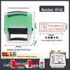 Self-Inking Rectangular Teacher's Grading Stamp - Cute Cartoon Design