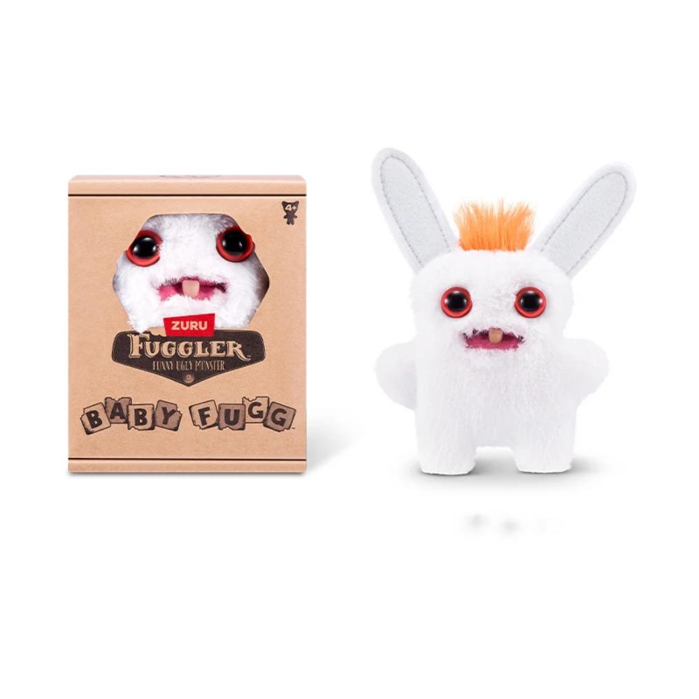 Fuggler Monștri cu Dinți Urați Jucării de Pluș Fuggler Bebeluș Desen Animat Ciudat cu Ochi Mari Iepure Peluche Kawaii Multicolor Păpușă de Pluș 8-9CM