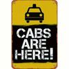 Retro Metal Taxi Sign 8x12 Inch - Vintage Wrought Iron Wall Decor for Home Bar Pub Rustic Art