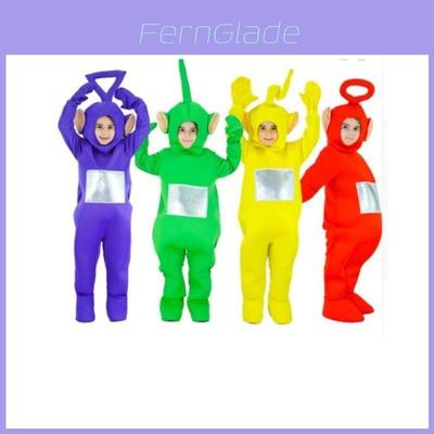 Disfraz de Teletubbies Cosplay Cumpleaños Halloween Fiesta Niños Dibujos Animados Body