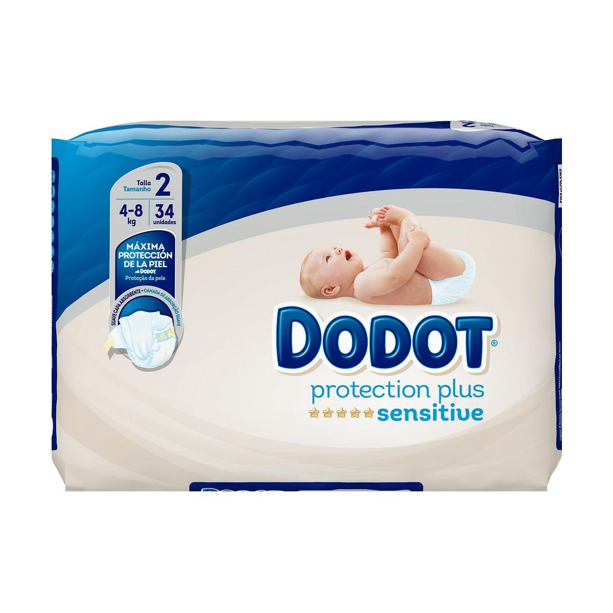 

Одноразовые подгузники Dodot Dodot Sensitive Rn 4-8 кг 88 шт.