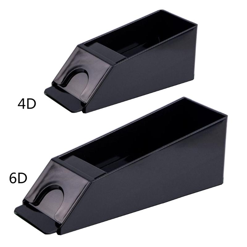 Sapata de Distribuição de Cartas de Jogo de Plástico para 4/6 Baralhos Embaralhador de Cartas de Jogo de Mesa Dealer de Póquer para Distribuir Baralhos