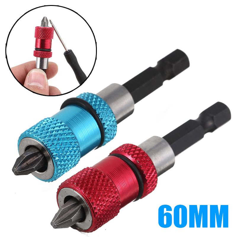 Buy Dagu Adjustable 1/4'' Hex Screw Depth Bit Holder Driver Magnetic ...
