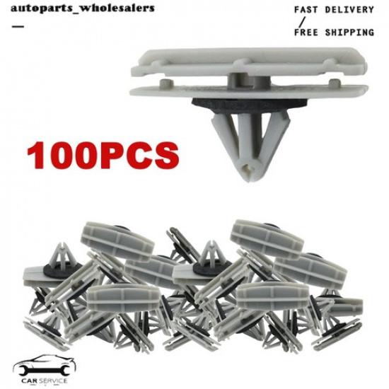 55157055AA Fender Flare Moulding Clips 100pcs For Dodge Ram 1500 Wrangler US
