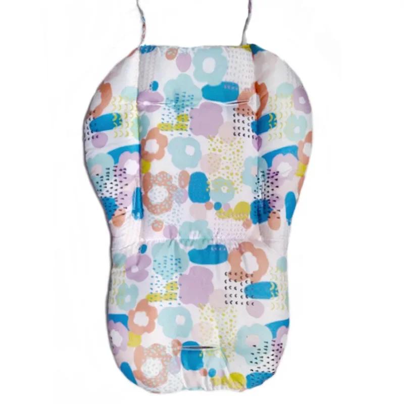 Baby Kids Highchair Cushion Pad Mat Booster Seats Cushion Pad Mat Feeding Chair Cushions Pad Stroller Cushion Mat Cotton