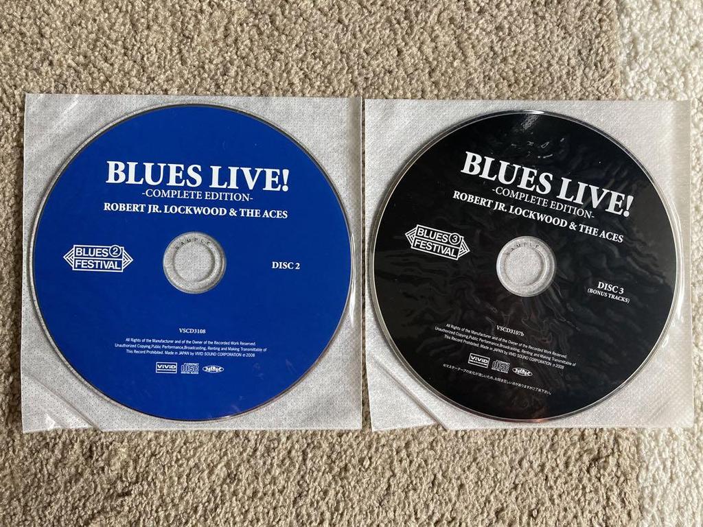 [USED] Paper Jacket Robert JR Lockwood & Aces Blues Live!
