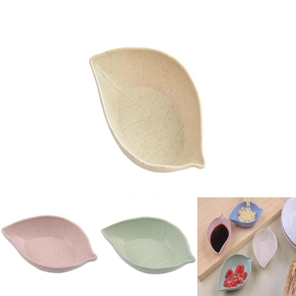 Umweltfreundliches Saucenschälchen aus Weizenstroh mit stilvollen Farben für Gewürze und Dips