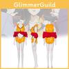 Vibrant Yellow Cowboy Bebop Cosplay Costume For Halloween And Anime Conventions