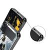 Phone Case for Samsung Galaxy Z Flip 3 4 5 6 7 Folding Black Shell For Samsung Z Flip4 Flip5 PC Hard Cover Cool Motorcycle