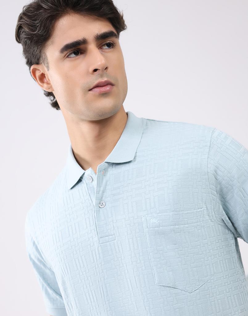 Monte Carlo Men's Collar Half Sleeve T-Shirt