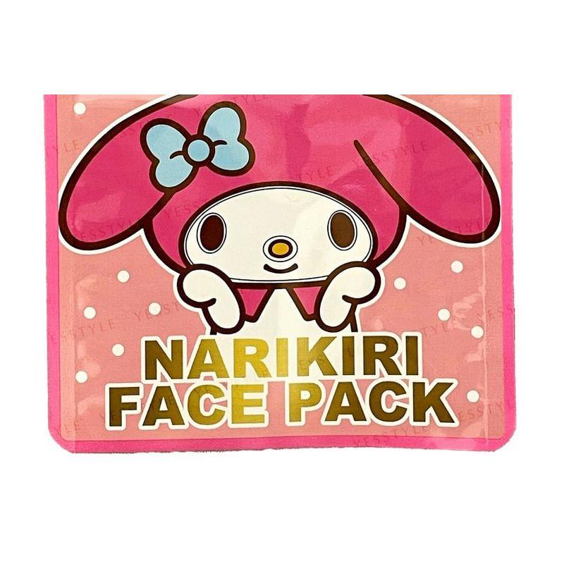 ASUNAROSYA - Mascarilla Facial Narikiri My Melody de Sanrio Rosa