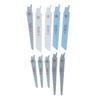 10Pcs Reciprocating Saw Blades Set Metal Coarse Cutting Fine Tooth Lengthening for Woodworking