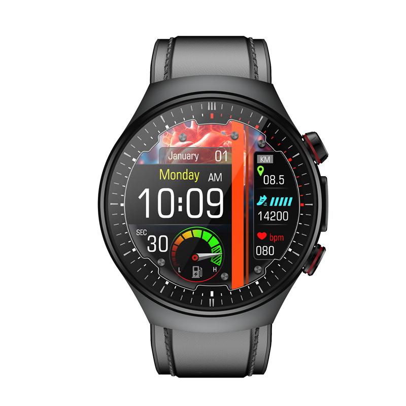 ET488 AMOLED Smart Watch Heart Rate Blood Pressure ECG Health Monitor SOS Wristwatch Sports Fitness Tracker Men Women Smartwatch