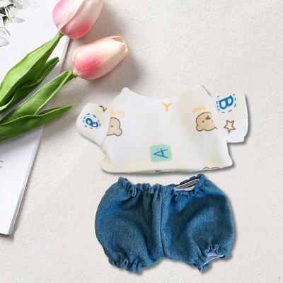 Puppenkleidungspaket mit schicken Accessoires und Spielzeug