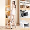 Household Ladder Folding Telescopic Lightweight 3/4 Steps Ladder Stool Multifunctional Herringbone Ladder Treads Climbing Ladder