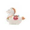 Resin Horse Shape Ornament Unique Horse Statue Creative Rotatable Pony Figurine  Art Collectible