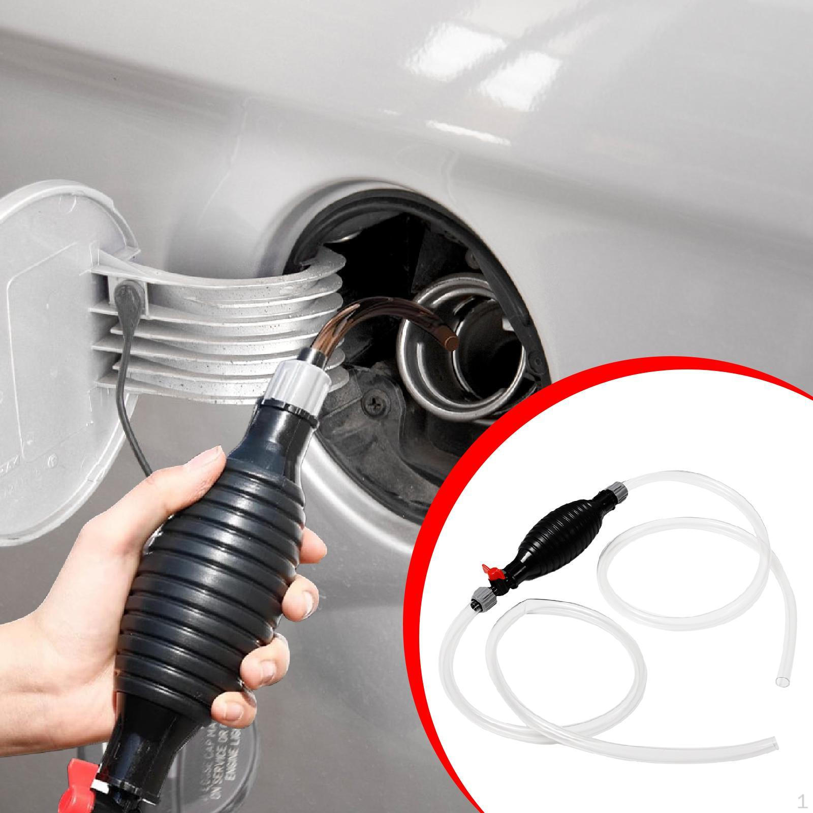 

Transfer Pump Siphon Manual Parts PVC Accessories Easy Use Multifunctional with Long 1m Long Hose