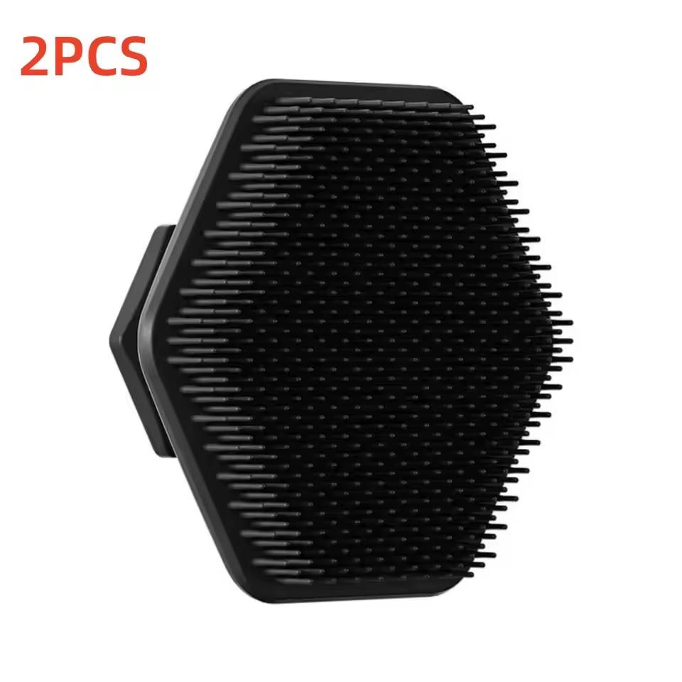 Myk silikon ansiktsrensebørste Fjern sminke hudormfjerner Bærbare skjønnhetsverktøy Ansiktsrensebørster Skjønnhet