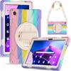 Rugged Armor Tablet Case for Lenovo Tab M10 Plus 3rd Gen 10.6" 2022 TB-125F/TB-128F Hand Shoulder Strap Heavy Duty Tablet Cover