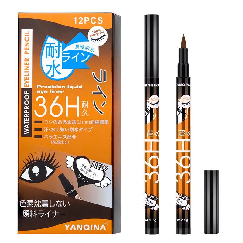 36H Black Waterproof Liquid Eyeliner Make Up Beauty Long-lasting Eye Liner Pencil Makeup