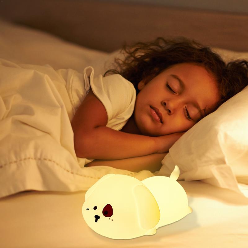 

Dog Nightlight For Kids Animal Shaped Night Lamp Dimmable Aesthetic Night Light For Kids Puppy Lamp With Timer For Room Decor United States
